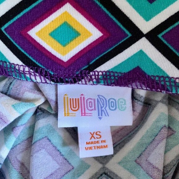 LuLaRoe Madison Skirt with Pockets XS NEW NWT - Picture 4 of 7